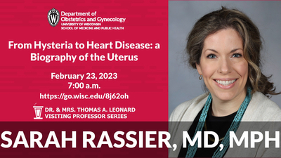  Grand Rounds: Rassier delivers Resident Research Day keynote